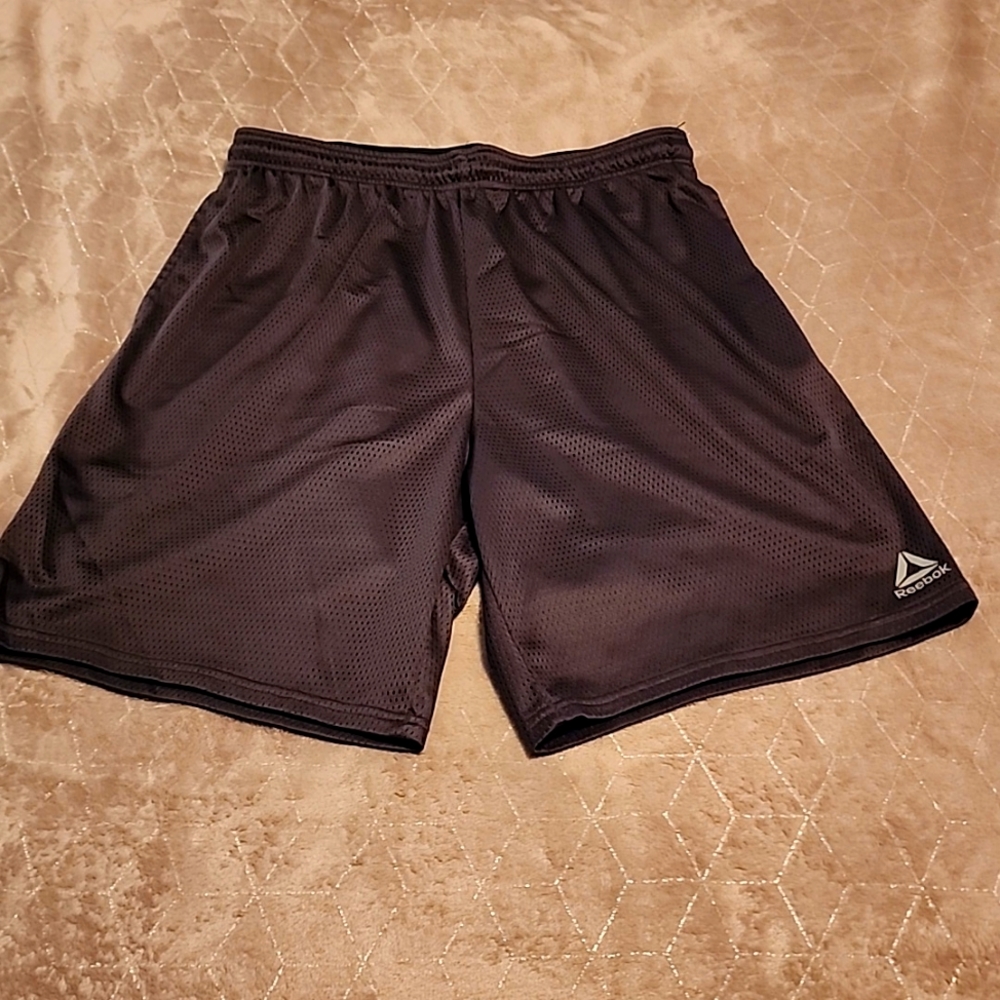 Reebok Large Athletic Shorts Grey